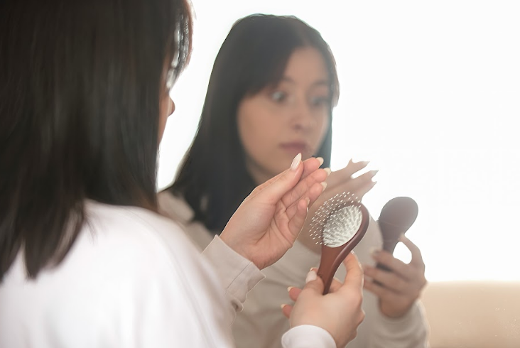 Hairfall in women