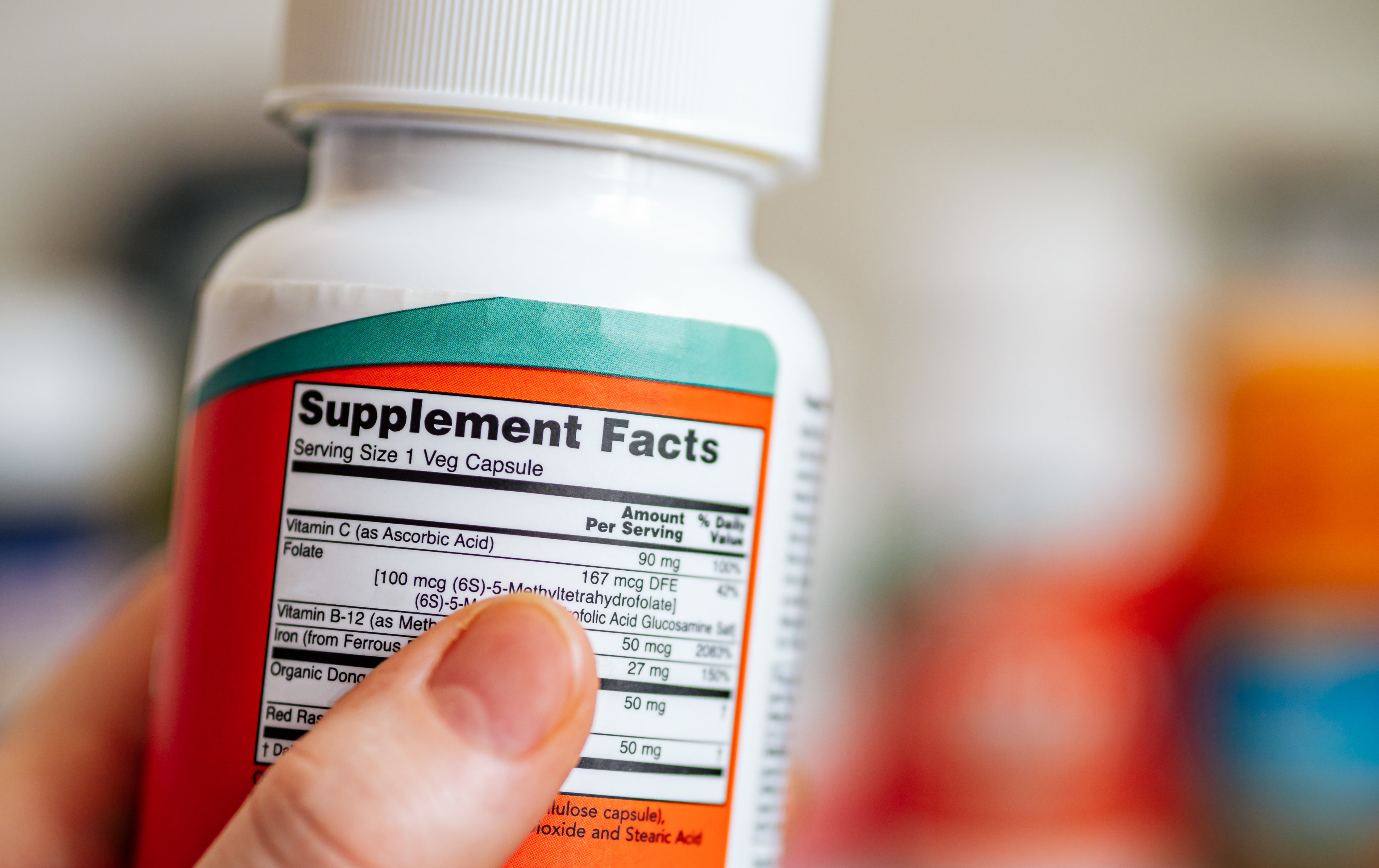 How to read supplement labels