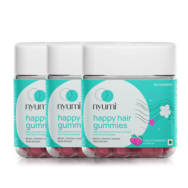 Biotin Hair Gummies - Pack of 3